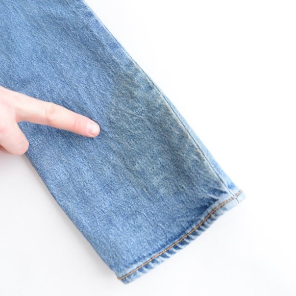 Levi's 501 Blue Skinny Straight Denim Jeans Size 30x32 - Picture 16 of 16